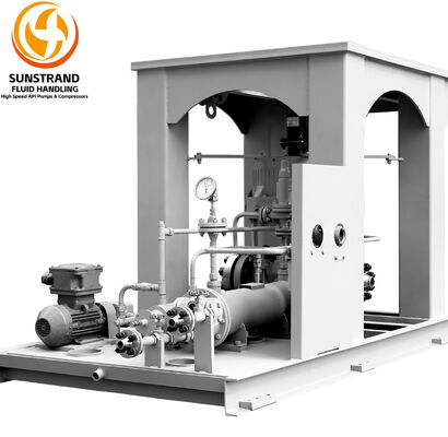 سعر جيد بديل لمضخة Sundyne LMV 341 الطاردة المركزية الرأسية عالية السرعة API 610 Oh6 مضخة ذات تروس متكاملة الانترنت