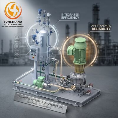 سعر جيد 37KW Sundyne LMV 322 استبدال مضخات الطرد المركزي عالية السرعة 4.0MPa الانترنت