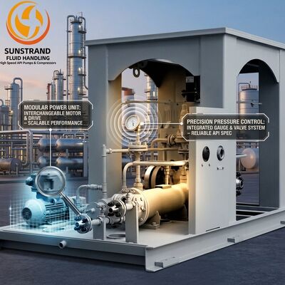 سعر جيد مضخة الطرد المركزي الرأسية عالية السرعة API 610 74 M3/Hr 400 Gpm Sundyne LMV 341 استبدال الانترنت